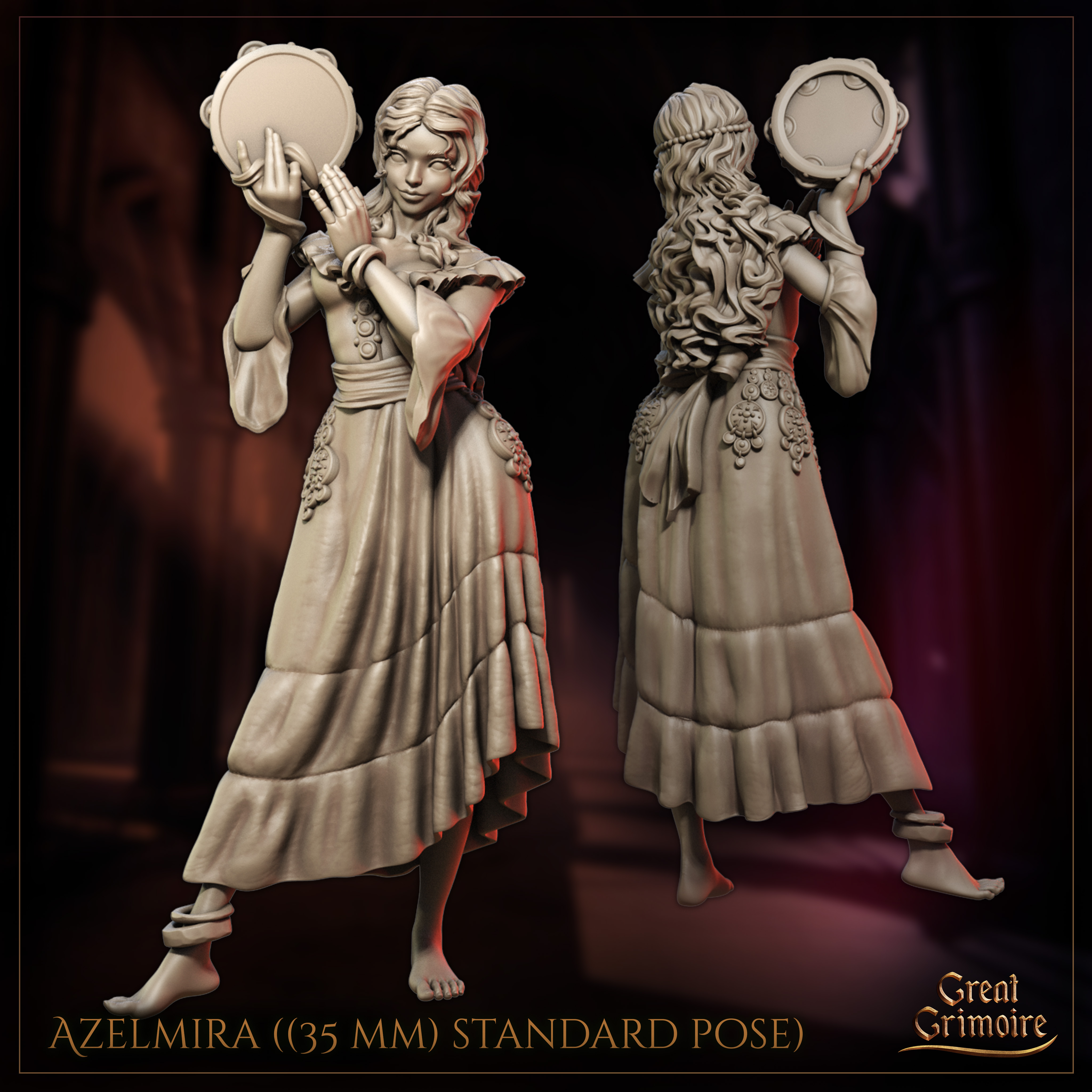 Azelmira (standard pose)